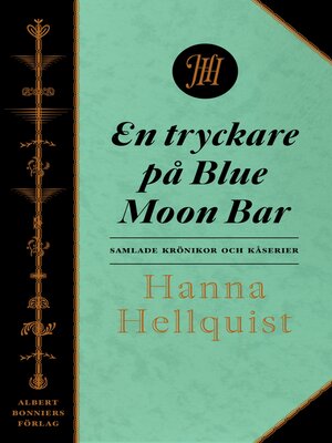 cover image of En tryckare på Blue Moon Bar